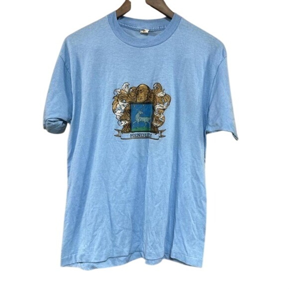 VINTAGE SCREENSTARS SINGLE STITCH BLUE TEE‎